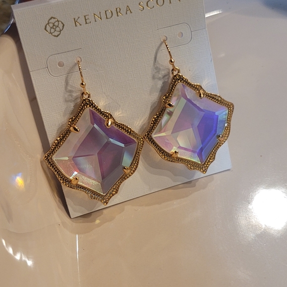 NWT BEAUTIFUL KENDRA SCOTT FACETED EARRINGS & LAYERED NECKLACE BUNDLE - Picture 5 of 13